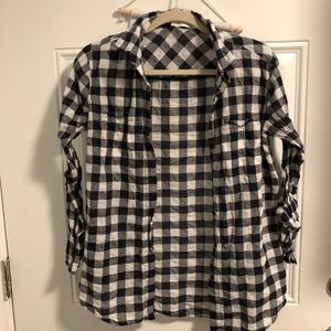 Michael Kors Plaid Button Down